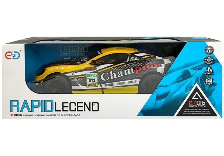 Sportski Automobil Na Daljinsko Upravljanje 2,4 Ghz, žuti, 1:10 7
