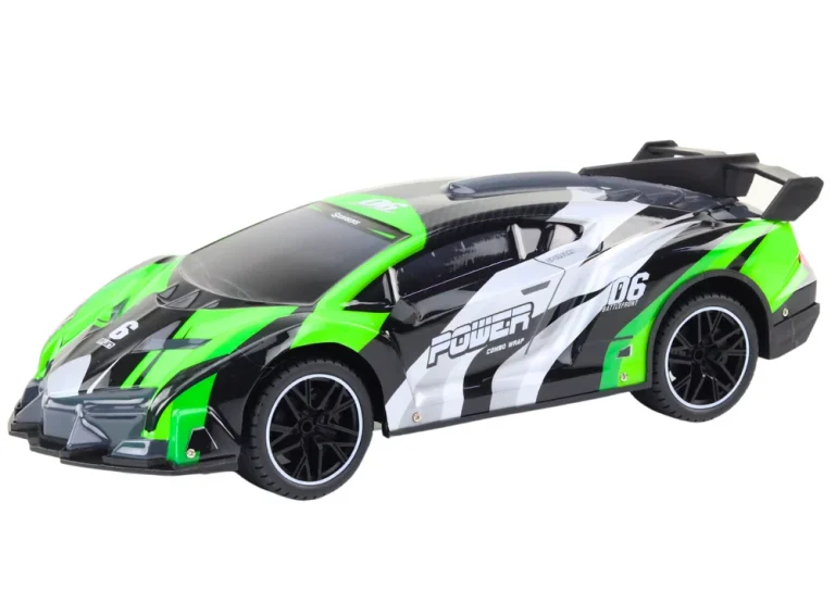 Sportski Automobil Na Daljinsko Upravljanje Rc 1:10 25 Km/h Svjetla Zelena 2