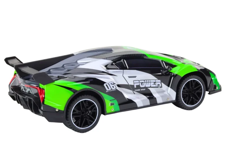 Sportski Automobil Na Daljinsko Upravljanje Rc 1:10 25 Km/h Svjetla Zelena 3