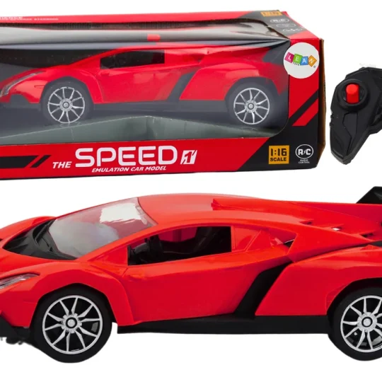 Sportski Automobil Na Daljinsko Upravljanje Rc 1:16, Crveni 1