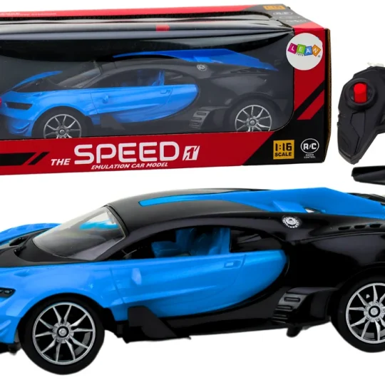 Sportski Automobil Na Daljinsko Upravljanje Rc 1:16, Plavi 1