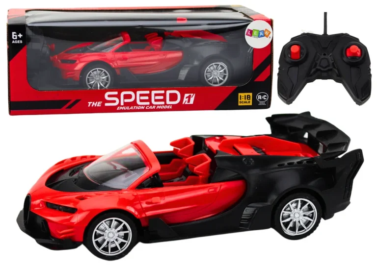 Sportski Automobil Na Daljinsko Upravljanje Rc 1:18, Crveni 1