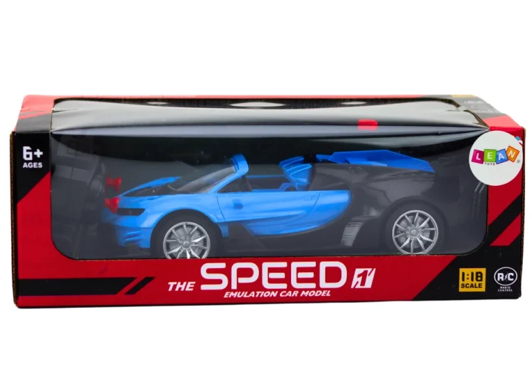 Sportski Automobil Na Daljinsko Upravljanje Rc 1:18, Plavi 5
