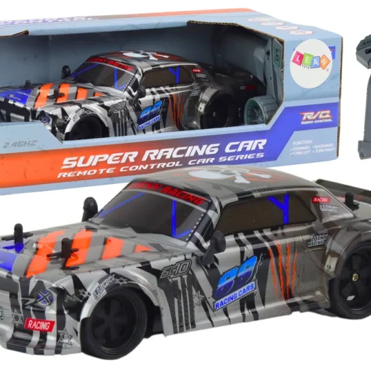 Sportski Automobil Na Daljinsko Upravljanje Rc 1:18 Sivi 1