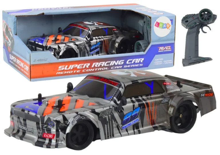 Sportski Automobil Na Daljinsko Upravljanje Rc 1:18 Sivi 1