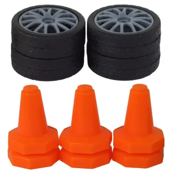 Sportski Automobil Na Daljinsko Upravljanje R/c 1:24 Crni Zamjenjivi Kotači 6