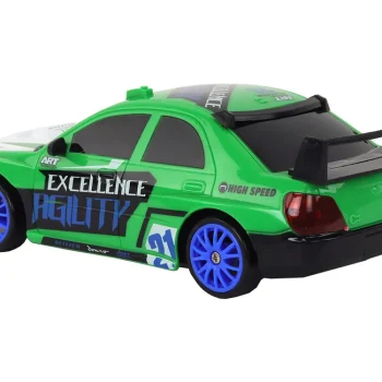 Sportski Automobil Na Daljinsko Upravljanje R/c 1:24 Zeleni Izmjenjivi Kotači 3