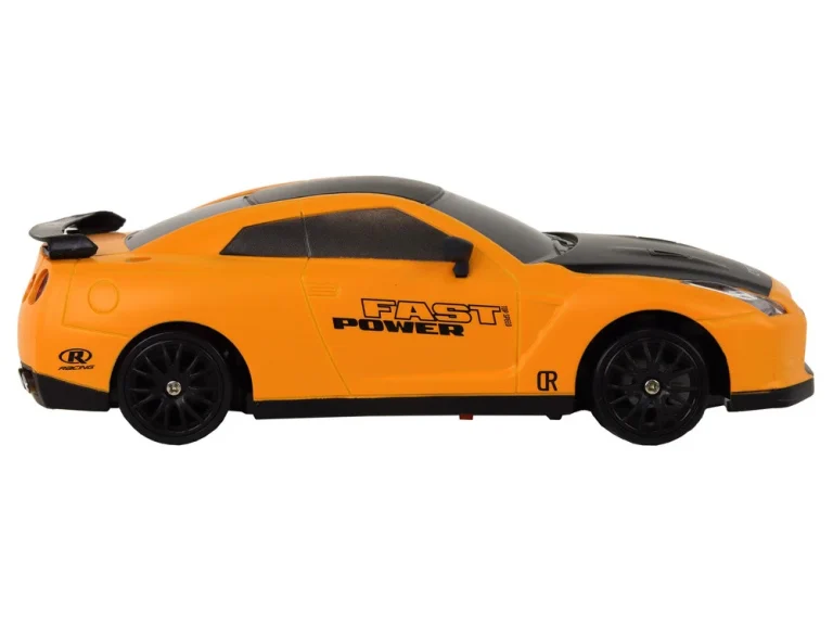 Sportski Automobil Na Daljinsko Upravljanje R/c 1:24 Žuti Izmjenjivi Kotači 4