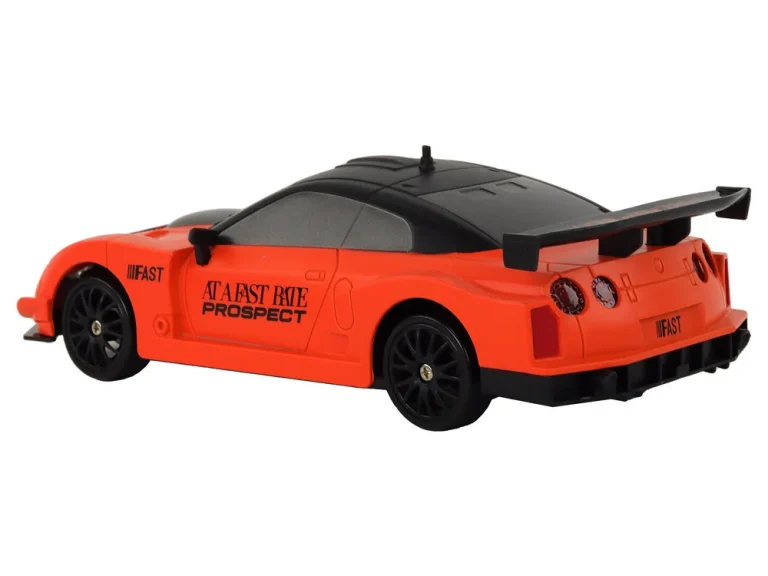 Sportski Automobil Na Daljinsko Upravljanje R/c 1:24 Narančasti S Izmjenjivim Kotačima 3