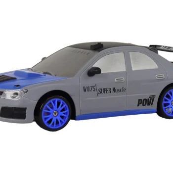 Sportski Automobil Na Daljinsko Upravljanje R/c 1:24 Sivi, Zamjenjivi Kotači 2