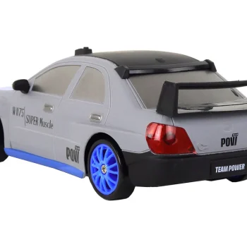 Sportski Automobil Na Daljinsko Upravljanje R/c 1:24 Sivi, Zamjenjivi Kotači 3