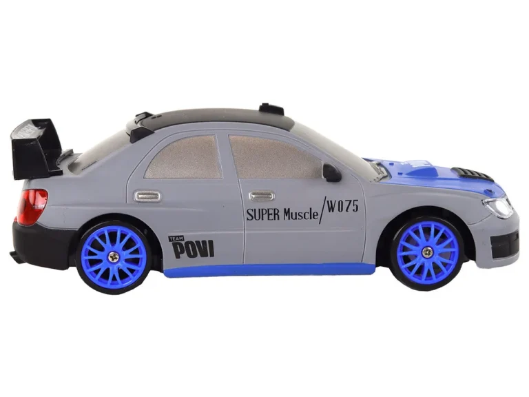 Sportski Automobil Na Daljinsko Upravljanje R/c 1:24 Sivi, Zamjenjivi Kotači 4