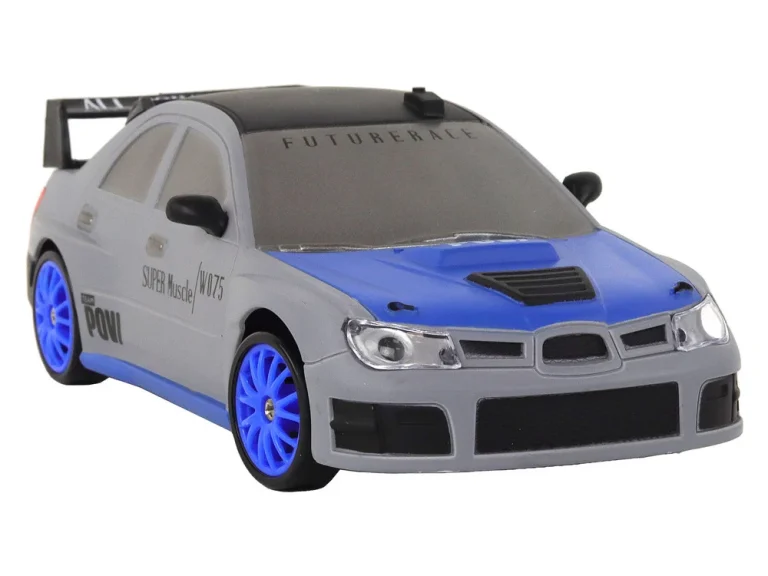 Sportski Automobil Na Daljinsko Upravljanje R/c 1:24 Sivi, Zamjenjivi Kotači 5