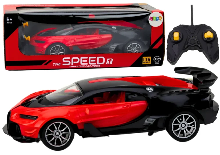 Sportski Automobil Na Daljinsko Upravljanje, Crveni, 1:16 Rc Automobil 1