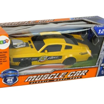 Sportski Automobil Na Daljinsko Upravljanje, Klasični 1:20, žuti Pilot 6