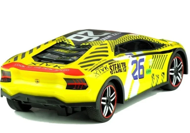 Sportski Automobil Na Daljinsko Upravljanje, žuti, 1:14, 34 Cm 3
