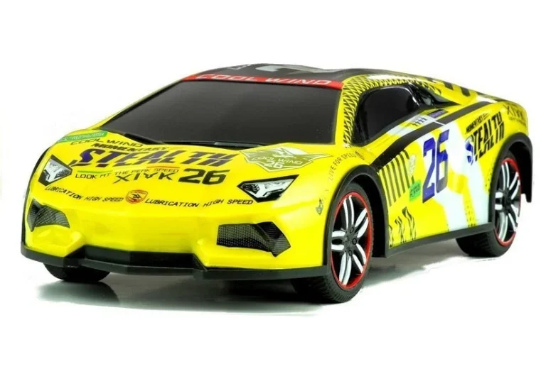 Sportski Automobil Na Daljinsko Upravljanje, žuti, 1:14, 34 Cm 4