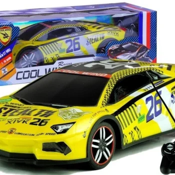 Sportski Automobil Na Daljinsko Upravljanje, žuti, 1:14, 34 Cm 7