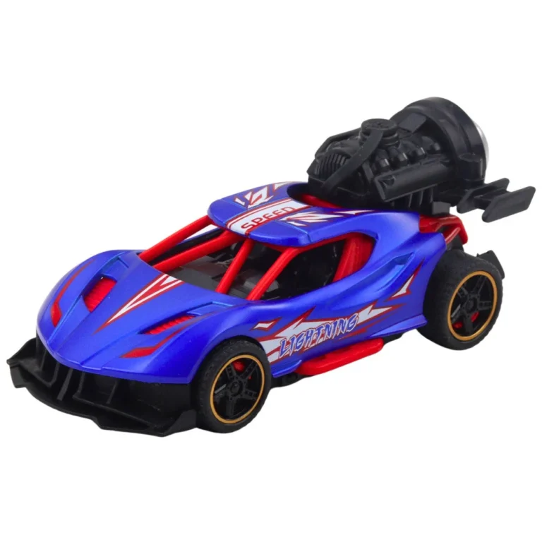 Sportski Automobil Sa Svjetlima, Zvukovima I Efektom Dima, Miks 1:36 3