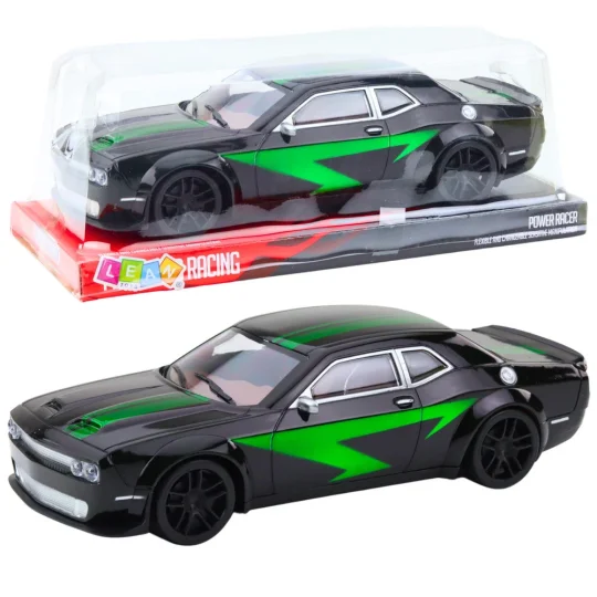 Sportski Automobil, Sjajna Karoserija, Crno Zelena 1