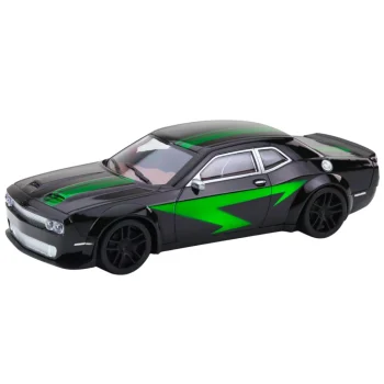 Sportski Automobil, Sjajna Karoserija, Crno Zelena 2