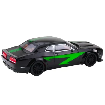 Sportski Automobil, Sjajna Karoserija, Crno Zelena 3
