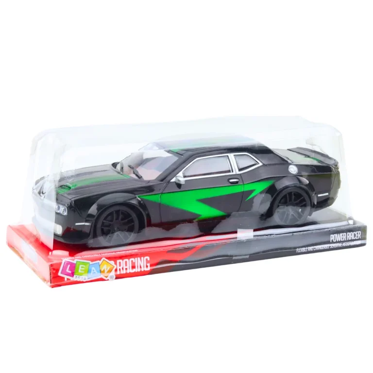 Sportski Automobil, Sjajna Karoserija, Crno Zelena 4