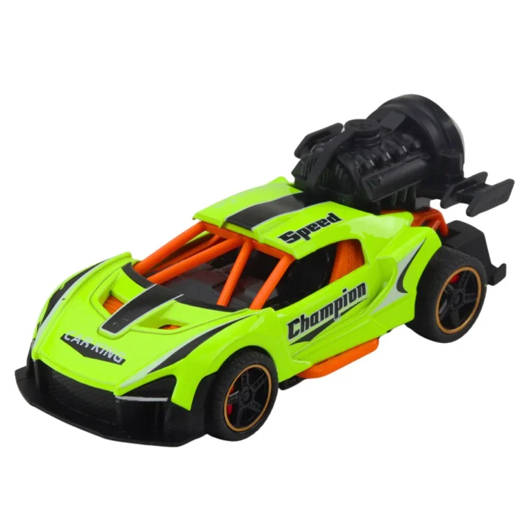 Sportski Automobil, Svjetla, Zvukovi I Efekt Dima, Mix Boja, 13,5 × 5,5 × 6,5 Cm 3