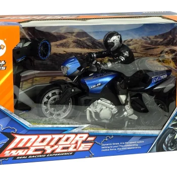 Sportski Motocikl R/c 1:10 2.4g, Plavi 7
