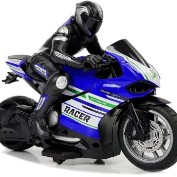 Sportski Motocikl R/c 2.4g 1:10 Domet 35 M, Plavi 3