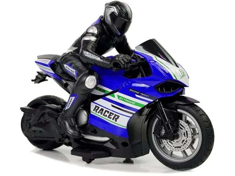 Sportski Motocikl R/c 2.4g 1:10 Domet 35 M, Plavi 3