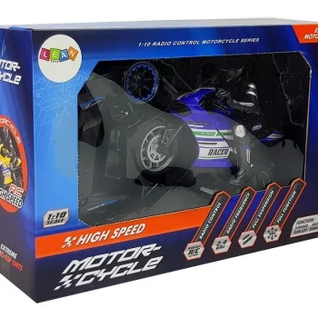 Sportski Motocikl R/c 2.4g 1:10 Domet 35 M, Plavi 6
