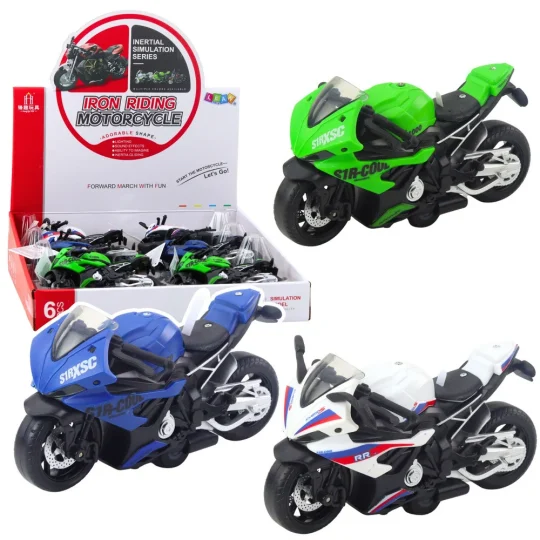 Sportski Motocikl, Trkački Dizajn, Svjetla I Zvuk, Mix Boja 1
