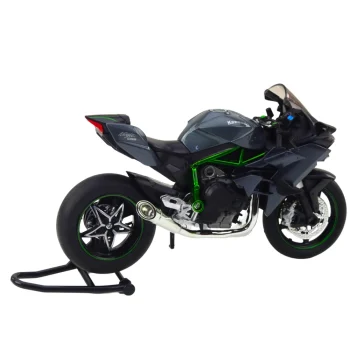 Sportski Motocikli Metalna Svjetla Zvuči Sivo 1:12 3
