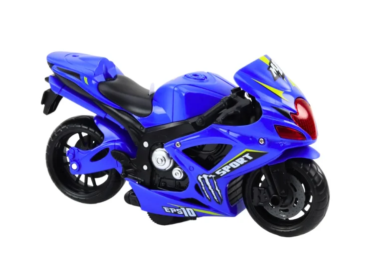 Sportski Motociklistički Trenje Pogon Svjetlo I Zvuk 2 Boje 2