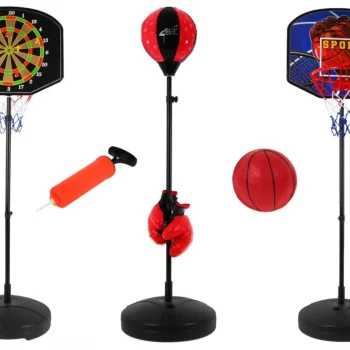 Sportski Set 3 U 1 Boks Pikado Košarka 3+ 3