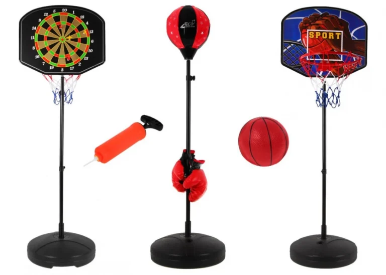 Sportski Set 3 U 1 Boks Pikado Košarka 3+ 3