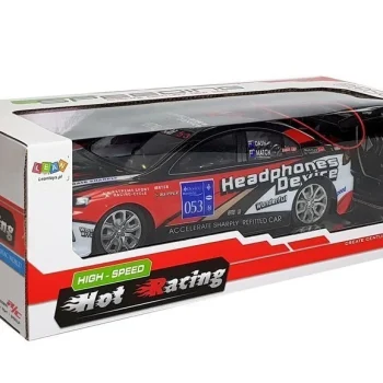 Sportski Trkaći Automobil Na Daljinsko Upravljanje R/c 27mhz Crveni 6