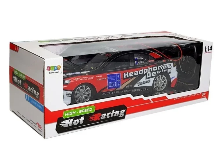 Sportski Trkaći Automobil Na Daljinsko Upravljanje R/c 27mhz Crveni 6