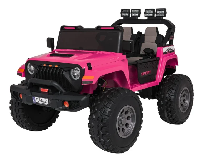 Sportsko 4x4 Vozilo Promjenjive Veličine, Ružičasto 1