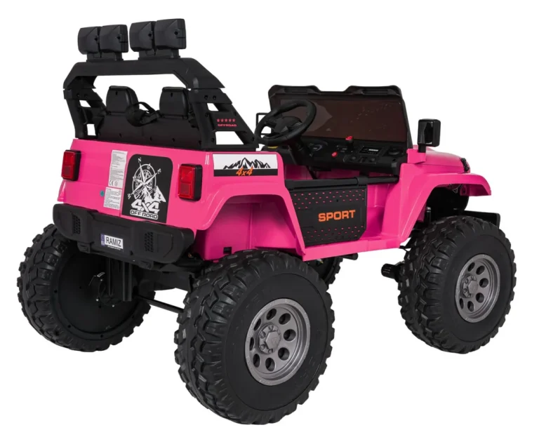 Sportsko 4x4 Vozilo Promjenjive Veličine, Ružičasto 9