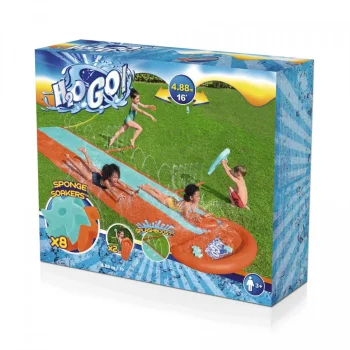 Spužvasta Rampa Za Namakanje H2o Go S Dvostrukim Toboganom 488 Cm 8