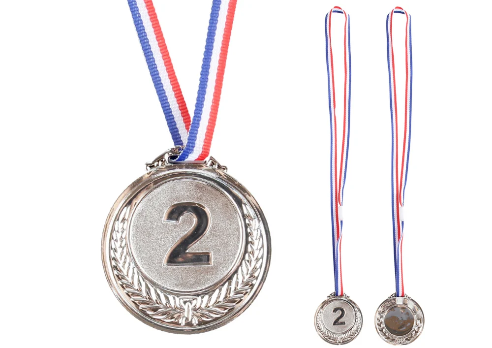 Srebrna Medalja 2. Mjesto Ø 6,5 Cm 1
