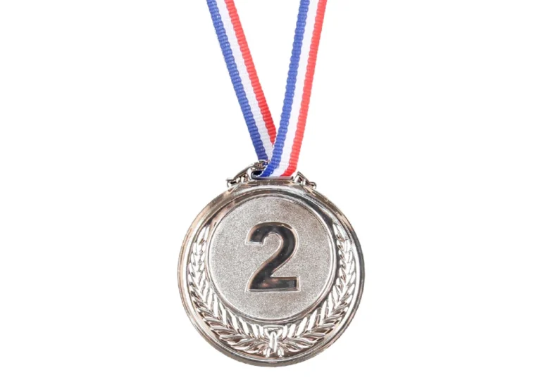 Srebrna Medalja 2. Mjesto Ø 6,5 Cm 2