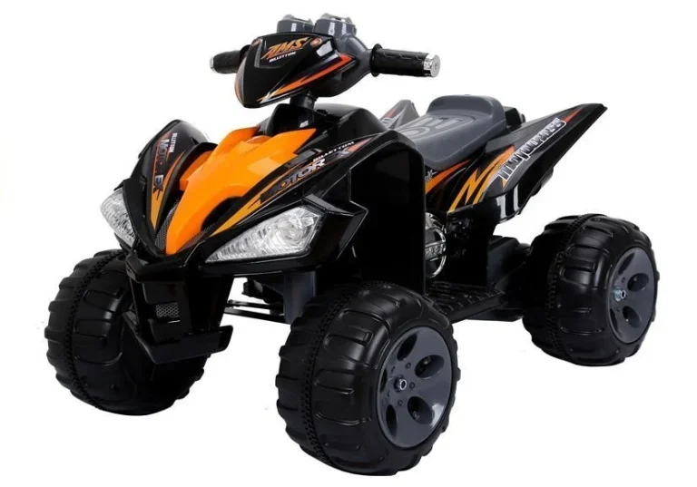 Srednji Quad Crni Električno Vozilo Za Vožnju Quad Na Akumulator 3