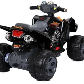 Srednji Quad Crni Električno Vozilo Za Vožnju Quad Na Akumulator 5