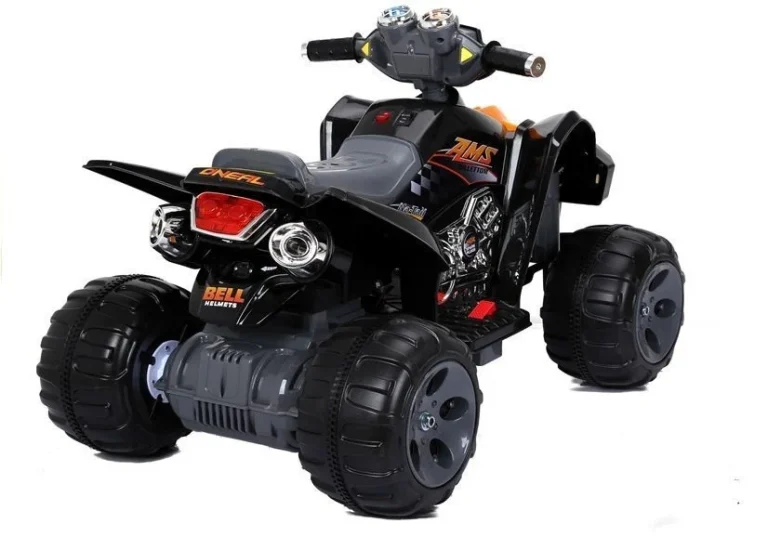 Srednji Quad Crni Električno Vozilo Za Vožnju Quad Na Akumulator 5