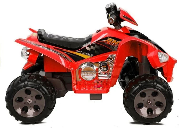 Srednji Quad Crveni Električno Vozilo Za Vožnju Quad Na Akumulator 2