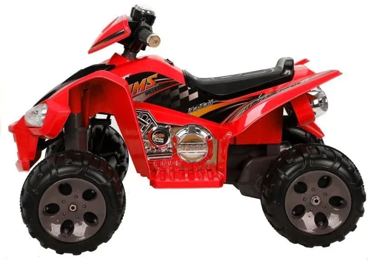 Srednji Quad Crveni Električno Vozilo Za Vožnju Quad Na Akumulator 3