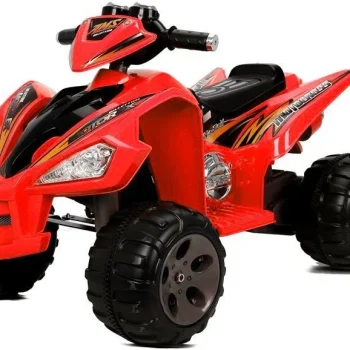 Srednji Quad Crveni Električno Vozilo Za Vožnju Quad Na Akumulator 4